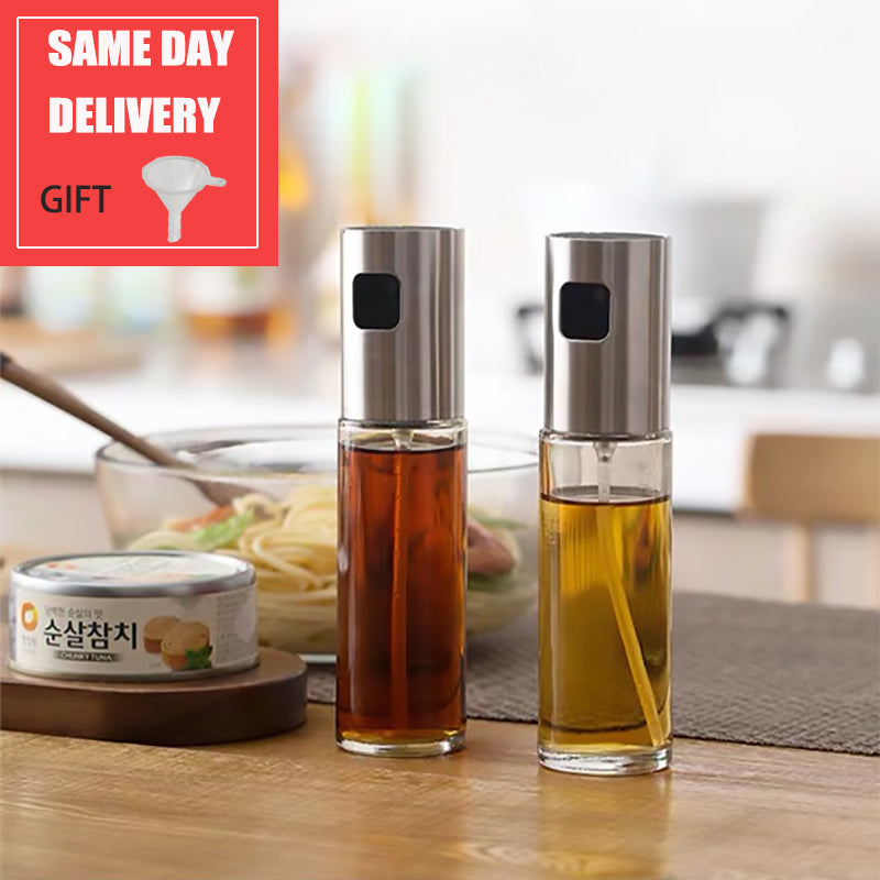 Premium Glass Oil Spray Bottle