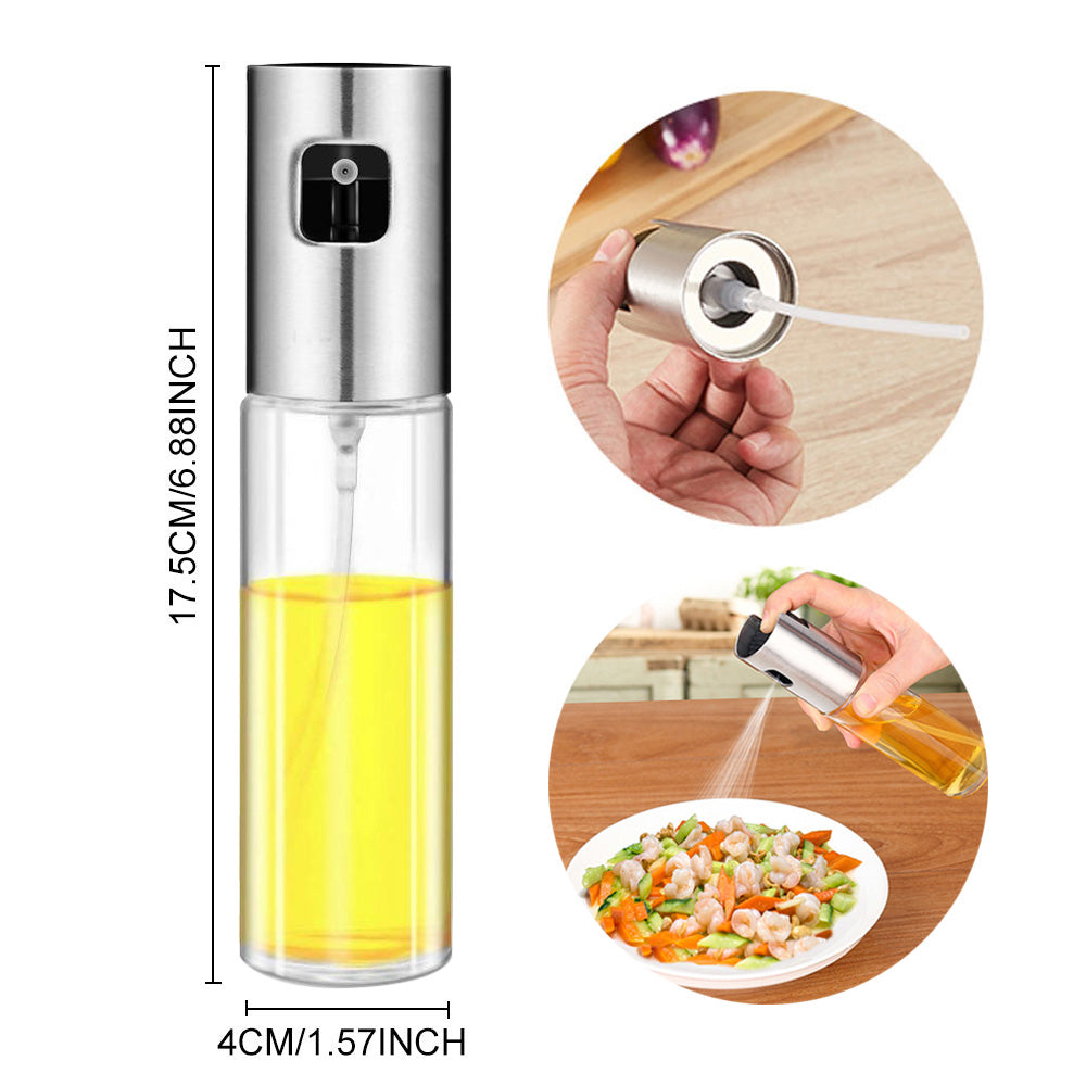 Premium Glass Oil Spray Bottle
