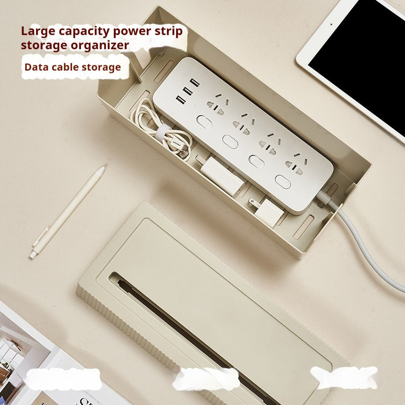 Power Strip Storage Box Cable Organizer Box