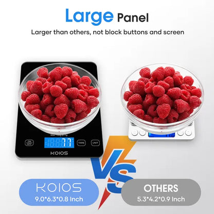KOIOS Food Scale, 33lb/15kg Digital Kitchen Scale Grams
