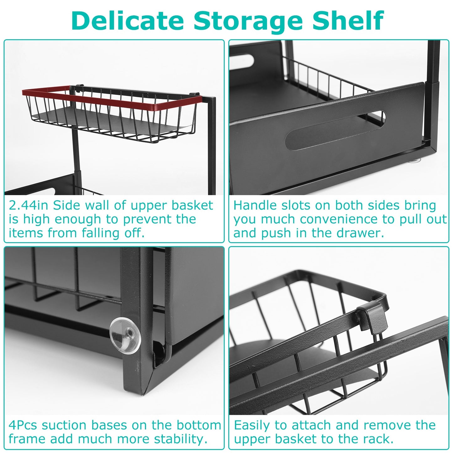 2 Tier Under Sink Organizers
