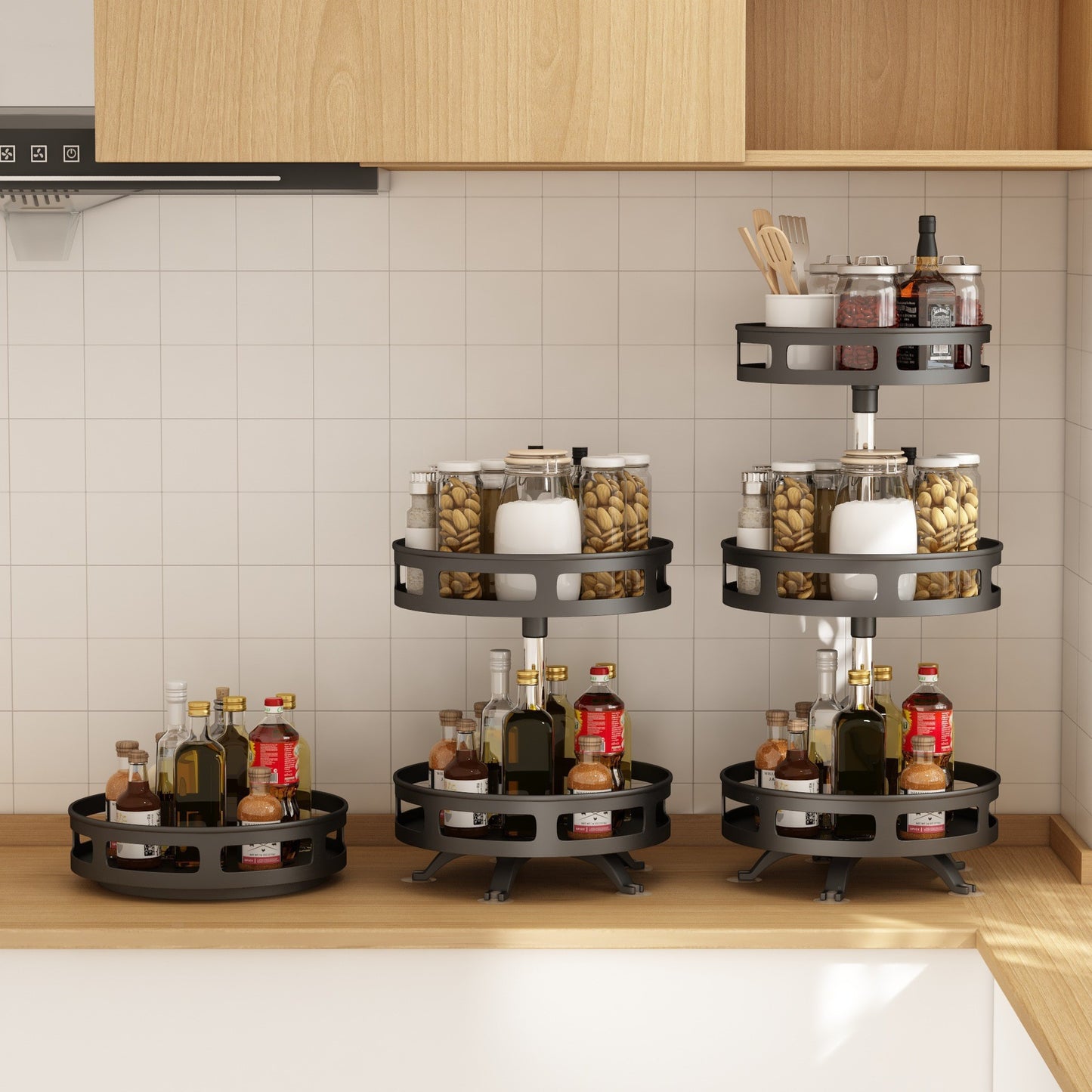 Household Kitchen Shelf Spice Rack