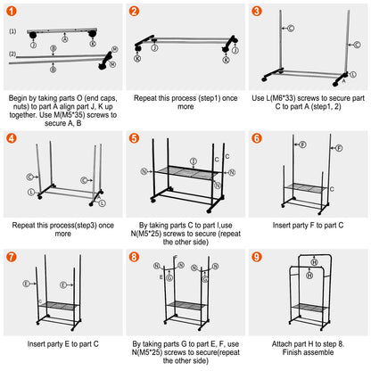 1Pc Garment Hanging Rack Clothing Hanging Rail Pillow