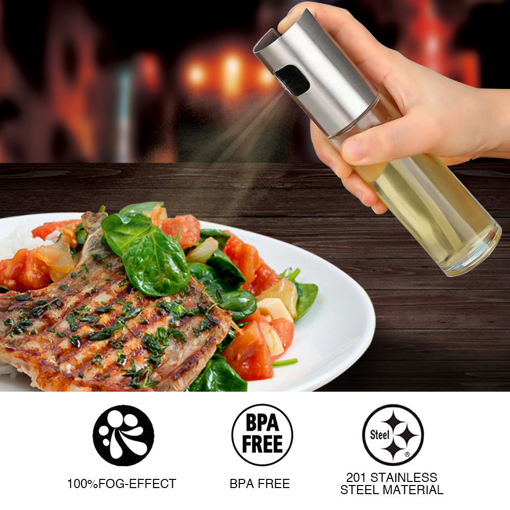 Premium Glass Oil Spray Bottle