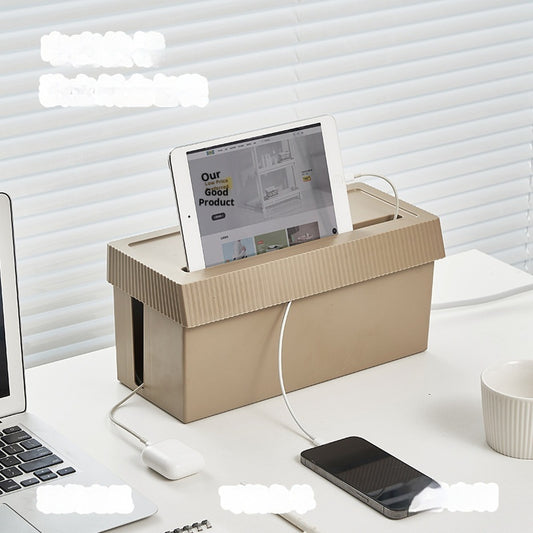 Power Strip Storage Box Cable Organizer Box